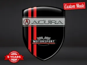 Honda Acura Adesivi Lunotto Auto Robusti Design Essenziale